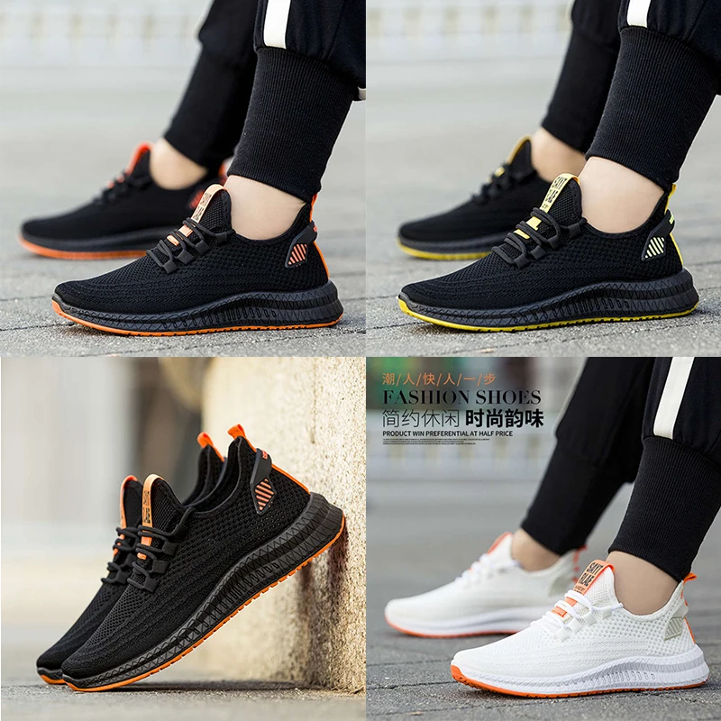

Men's Running Sport Shoes 39-48 Men's Sports Boots Black Exercise Man Luxury Sneakers Number 47 Men's Sport Shoes Fitnes Tennis