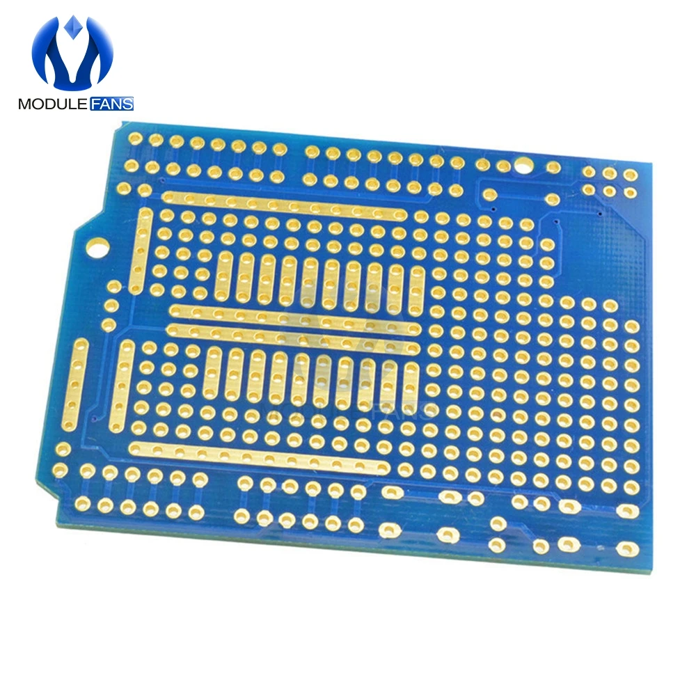 Прототип печатной платы для Arduino UNO R3 Щит платы FR-4 волокна 2 мм 2,54 мм Шаг Diy электронные