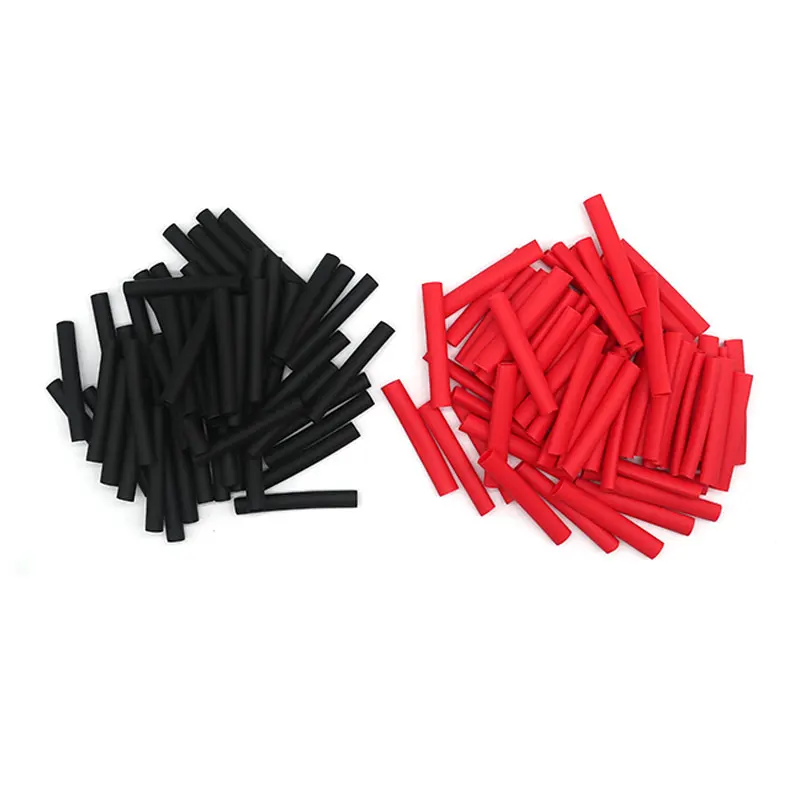 Черно-красная термоусадочная трубка оберточная проволока набор сделай сам