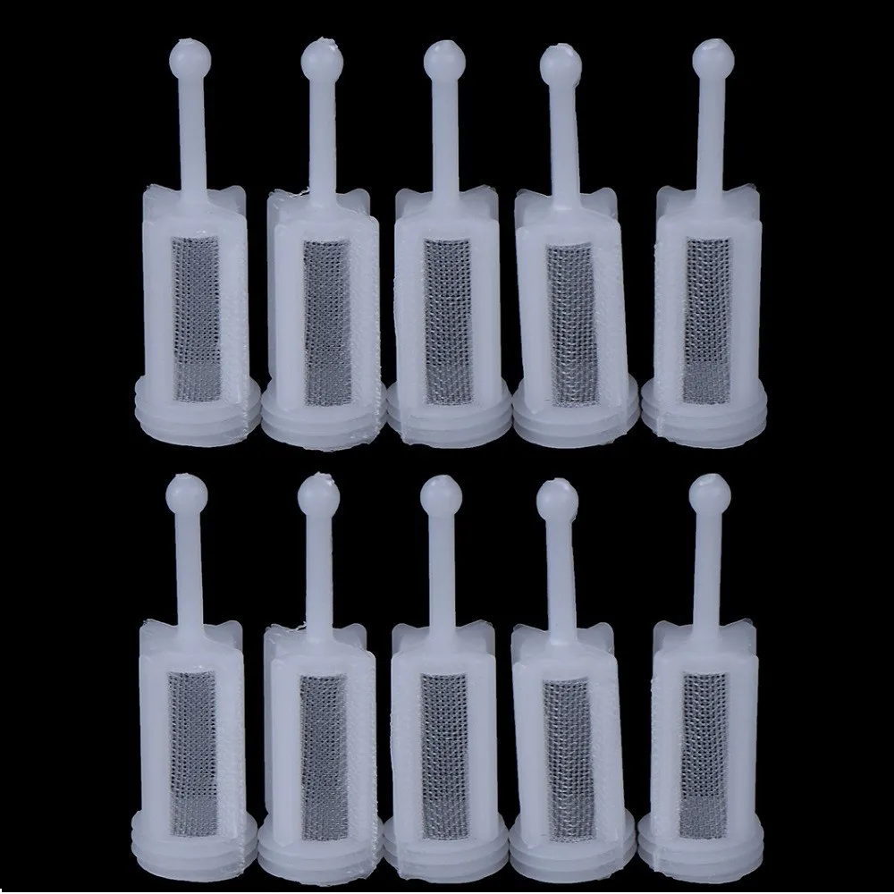 

10pcs Plastic Gravity Sprayer Spray Filter Pot 11mm 36mm