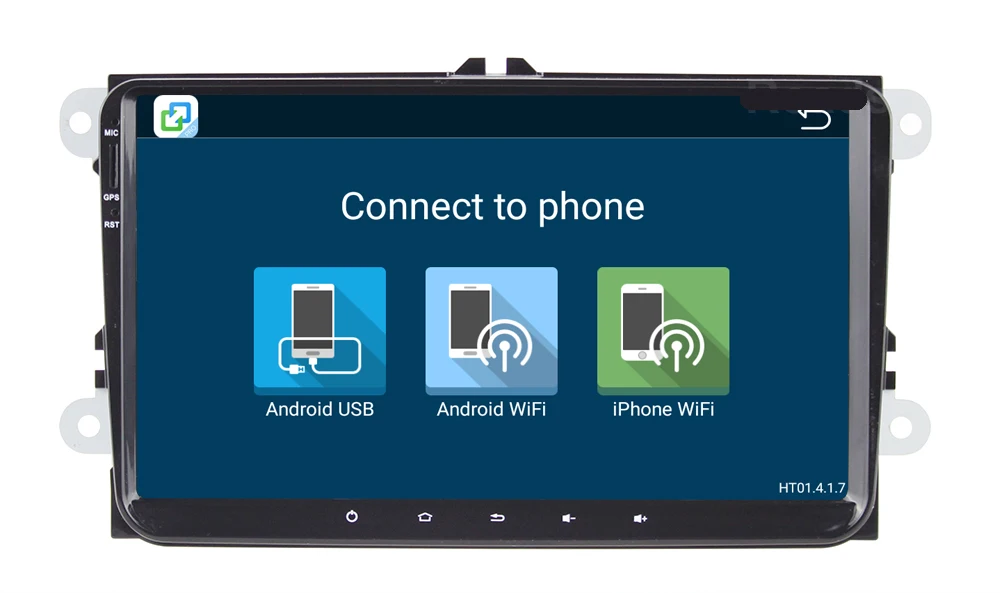 Автомобильный 9 дюймовый DVD плеер с восьмиядерным процессором 4 Гб 32 ГБ Android 8 0 7 1 601