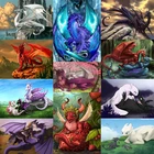 Картина с изображением дракона, алмазная 5D картина сделай сам, квадратнаякруглая мозаика с полным заполнением, Набор для вышивки крестиком, художественное украшение для дома