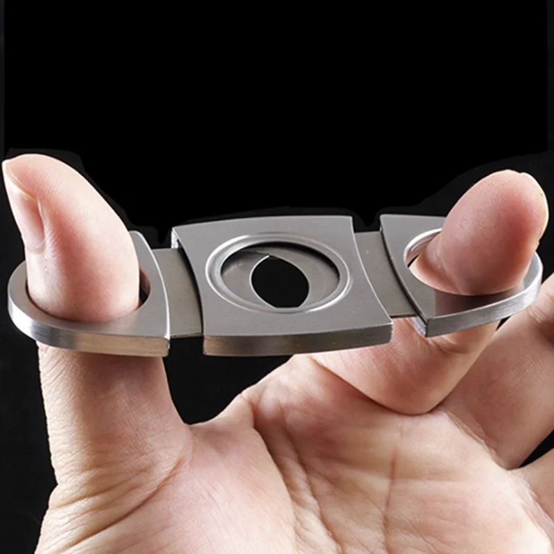 Резак для сигар металлический резак из нержавеющей стали гильотинные ножницы