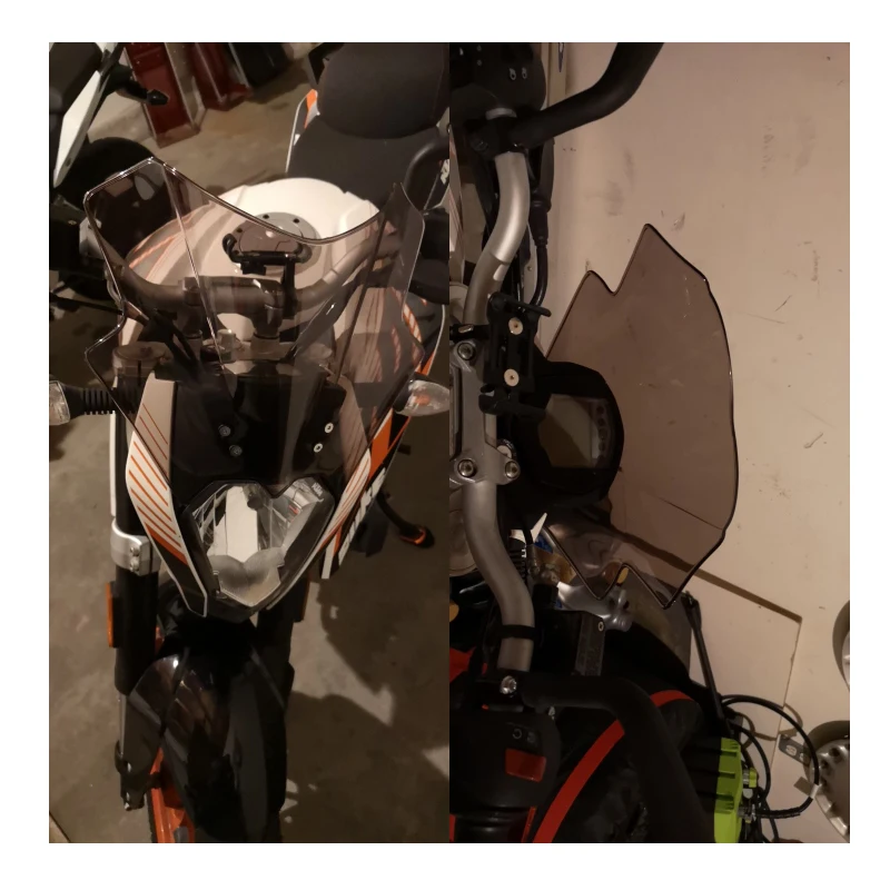 

Ветровой экран для KTM Duke 125 200 390 2011 2012 2013 2014 2016 2017 2018 2019