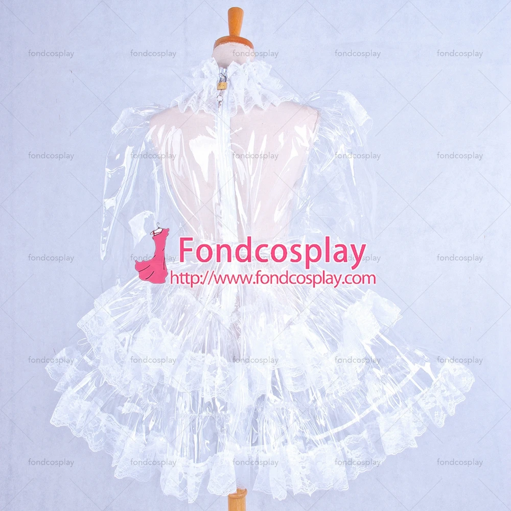 Сексуальная одежда для взрослых с крестом fondcosplay блестящее короткое Прозрачное