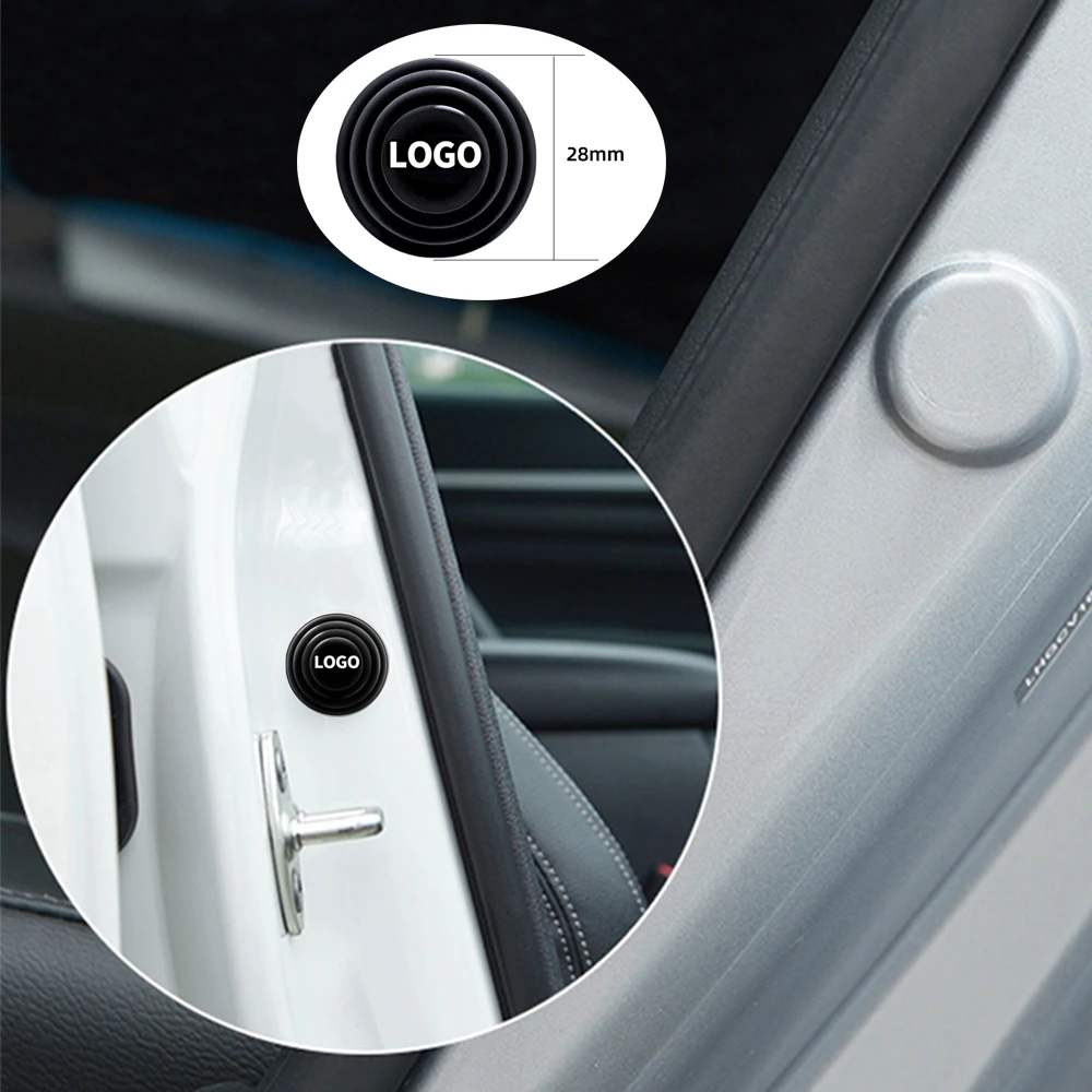 

For bmw FORD FOR vw Benz Honda FOR Toyota Lexus Car Door Shock Stickers Pad Shockproof Thickening Cushion Shock Absorbing Gasket