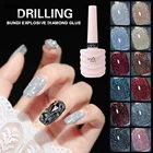Лак для ногтей Блестящий Великолепный глянцевый лак для ногтей пигмент Алмазный гель для ногтей 12 цветов аксессуары для дизайна ногтей Быстрая доставка