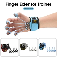 1pc finger gripper stretcher silicon finger resistance bands hand extensor exercise strength trainer set fitness equipment