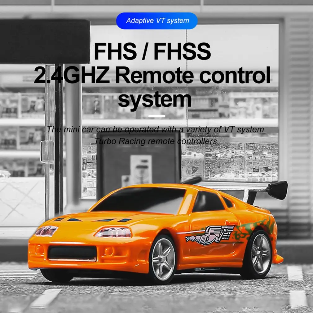 

1:76 C73 Sports RC Car Mini Limited Edition & Classic Edition Full Proportional RTR Kit Toys