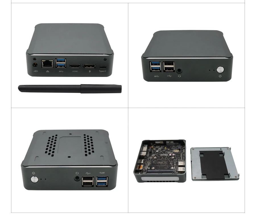 Портативный игровой ПК четырехъядерный 8 нитей Intel i7 8565U i5 8265U type-C HDMI 2,0 DP 4 k@ 60Hz i3 8145U тонкий клиент микро компьютер