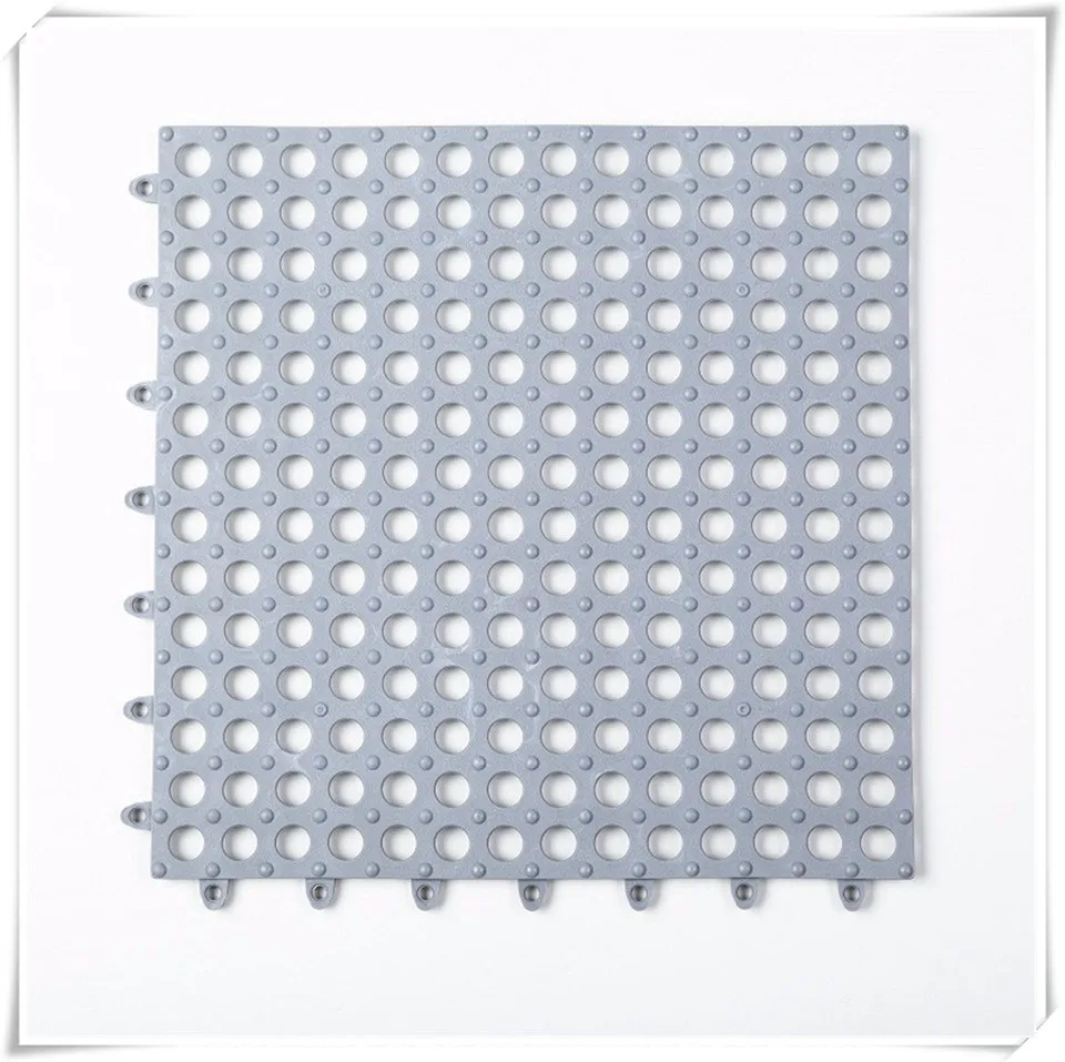 Gray Bath Mat MSJO коврики для ванной комнаты без скольжения для детей синий ПВХ квадратный коврик для ванной набор туалетный кухонный пол массажный душ ковер - Цвет: Gray Bath Mat