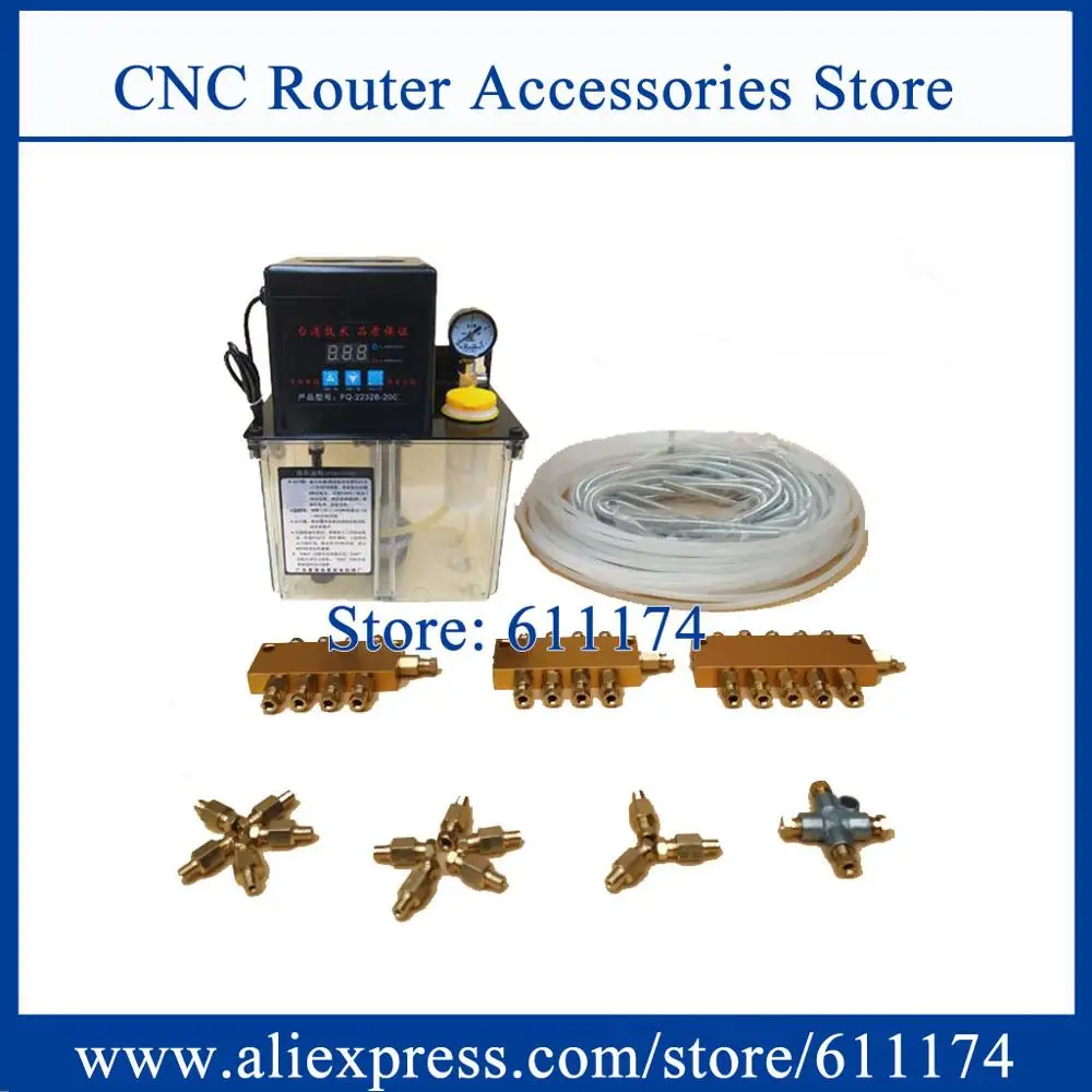 2Л автоматический смазочный насос 220В одноэкранный шестеренный с