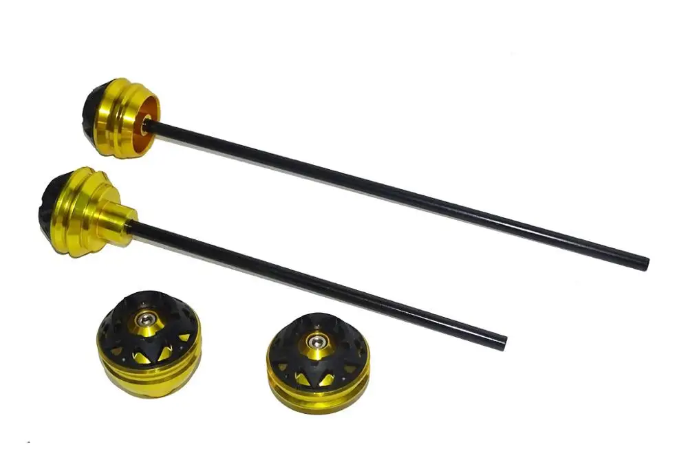 Запчасти для мотоциклов передняя и задняя оси колеса ползунки вилки защитная