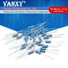 200 шт. 1 Вт металлический пленочный резистор 1% 1R  1M 2R 10R 22R 47R 100R 330R 1K 4,7 K 10K 22K 47K 100K 330K 470K 1 2 10 22 47 100 330 ом