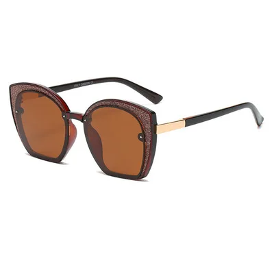 

New Stylish Sunglasses For Men And Women Driving Sunglasses Irregular Stars Glaring European And American 2021 New Leisure Style