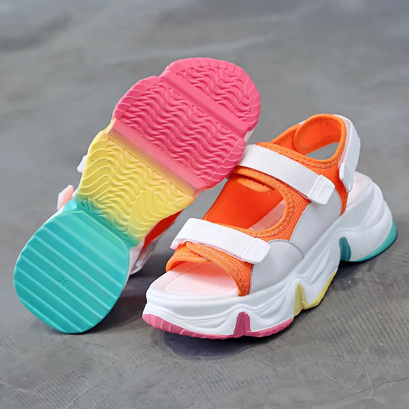 Cool Tenis Mujer 2021 Tennis Shoes for Woman New Breathable Brand Sneakers Platform Chaussure Femme Deportivas Jogging Trainers