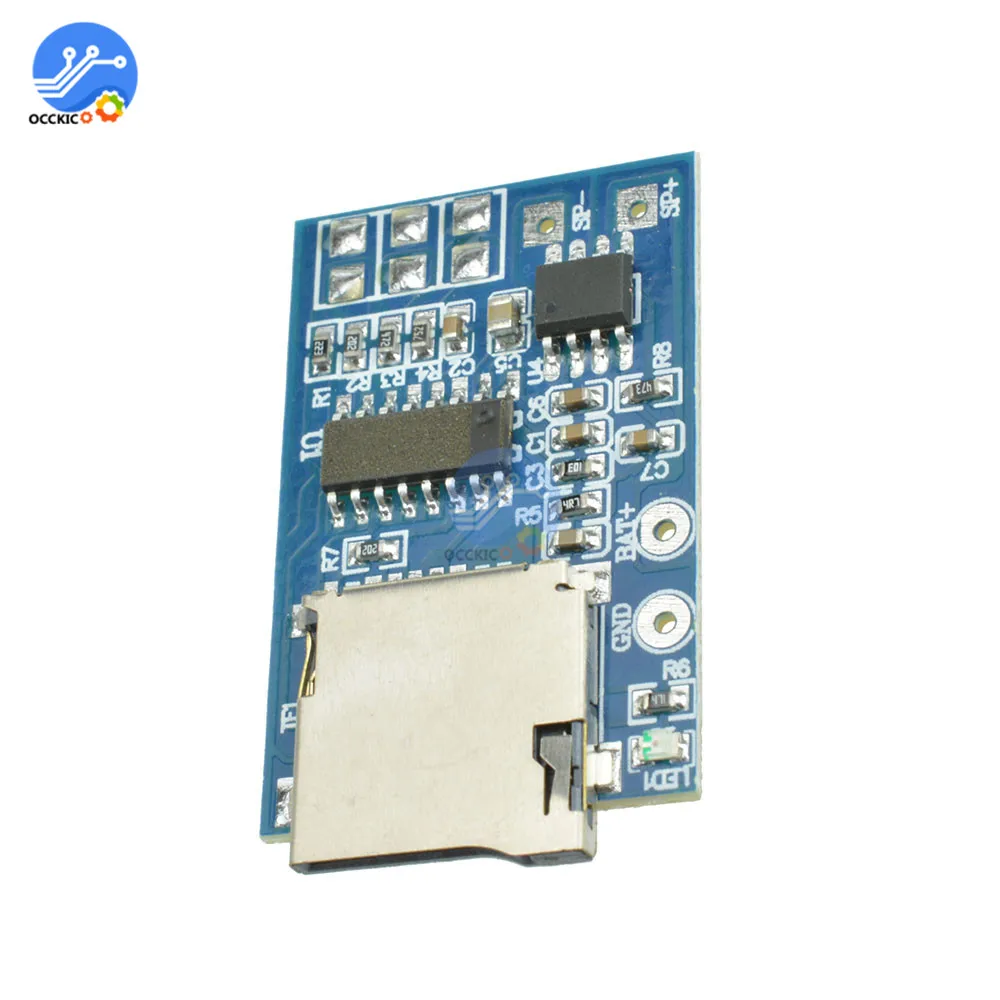 MP3 декодер плата dac GPD2846A TF карта аудио 2 Вт модуль усилителя для Arduino decodificador