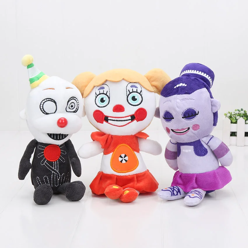 Игрушки Five night at Фредди плюшевый цирковая детская Шарообразная кукла клоуна