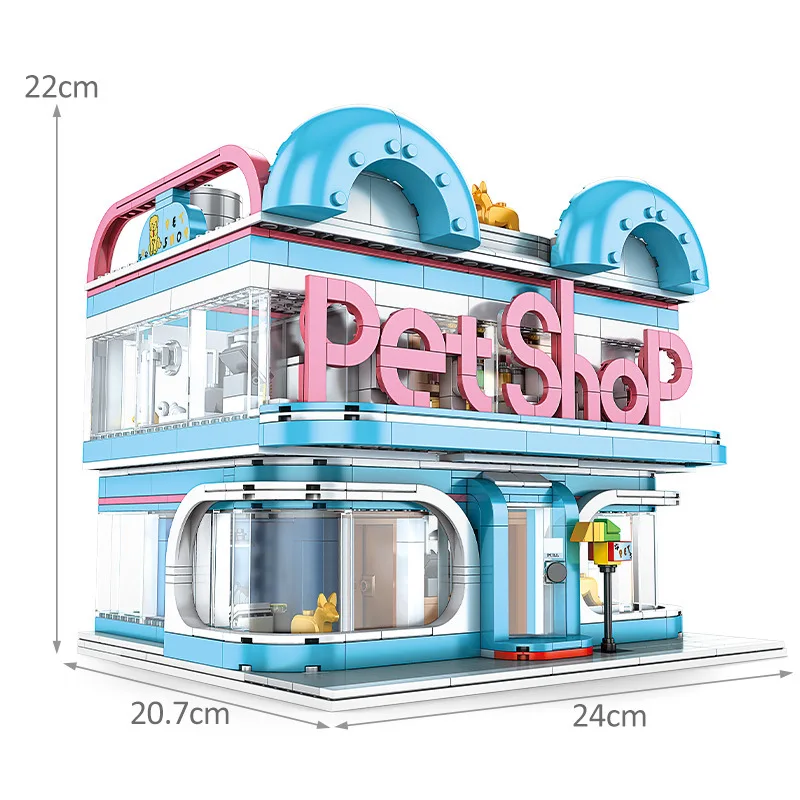 

MOC Street View Pet Shop, , , 1082
