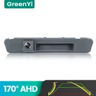 GreenYi 170  AHD 720P траектория Автомобильная камера заднего вида для Mercedes Benz ML A180 A200 A260 GLA GLC GLE Ночное видение обратное 4-контактное парковочное место HD