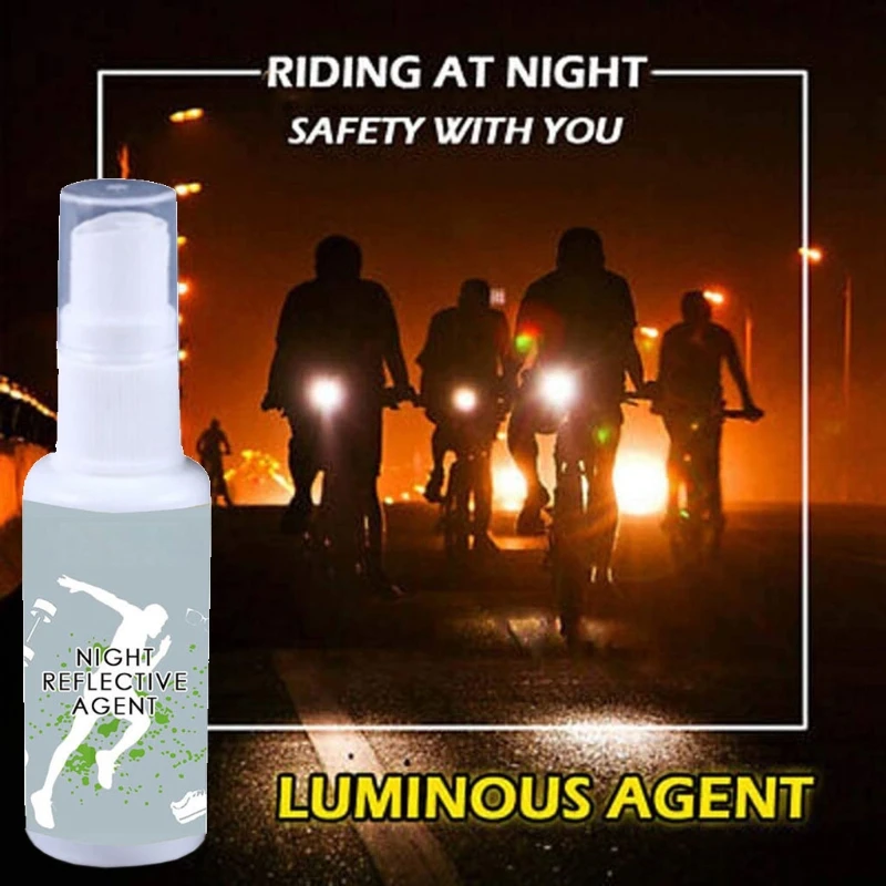 30 мл 50 Светоотражающие покрытия на водной основе прозрачные ночные рюкзаки