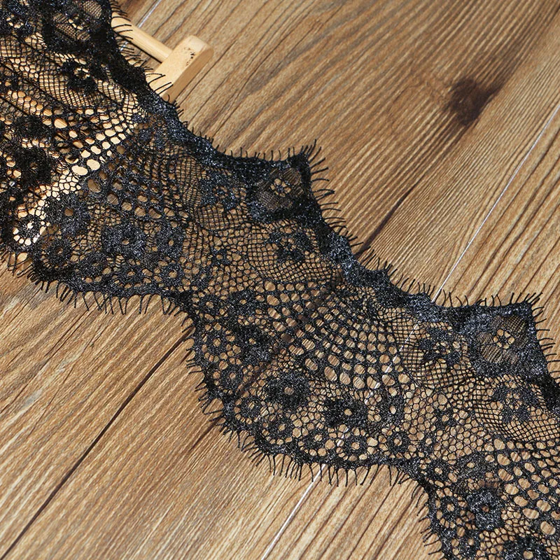 10 см 3 ярда модная Высококачественная кружевная отделка для ресниц ручной работы