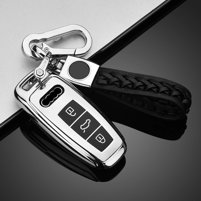 Чехол для ключей новый TPU Audi A6 C8 A7 A8 Q8 2018 2019 автомобильный брелок женщин набор |