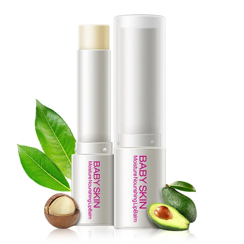 Увлажняющий бальзам для губ натуральный с алоэ вера детская кожа растительная