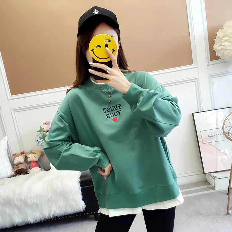 Пуловер с ремешками блузка Топ для женщин толстовки Модные Цветные свитера