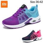 Женские беговые кроссовки Xiaomi, дышащая спортивная обувь, уличная легкая повседневная обувь, повседневные Прогулочные кроссовки, женская обувь для тенниса