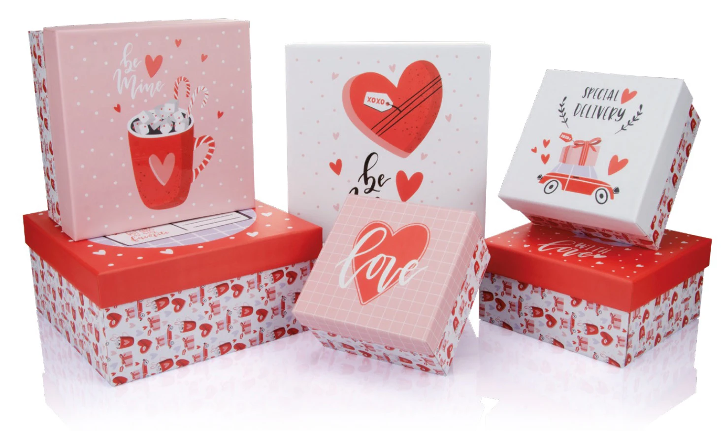 

GIPTA VALENTINES DAY CARITAS SQUARE 6 LI BOX SET