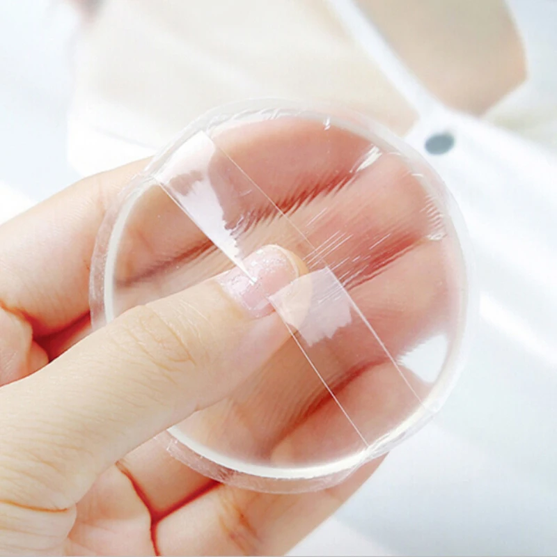 

1Pcs Soft Silicone Gel Powder Puff Sponge For Cosmetic Face Foundation BB Cream Makeup Tool