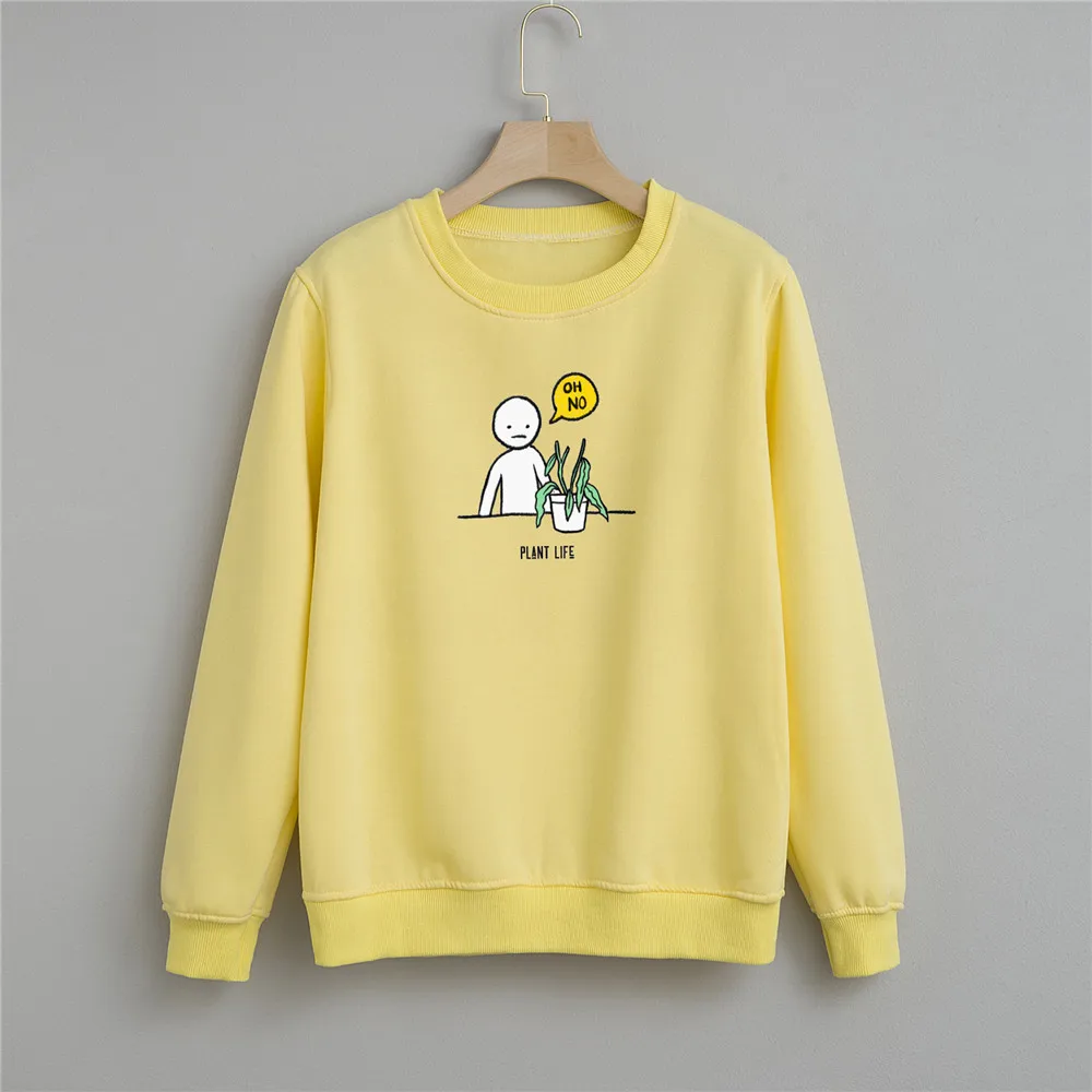 Cute Funny Sweatshirt Cotton Streetwear Harajuku Oversized Winter Woman Hoodies Kpop Fashion Sweetshirt for Girls Udadera Mujer