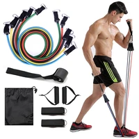 fitness equipment exercise resistance bands set stretch workout band yoga exercise fitness band rubber loop tube bands home gym
