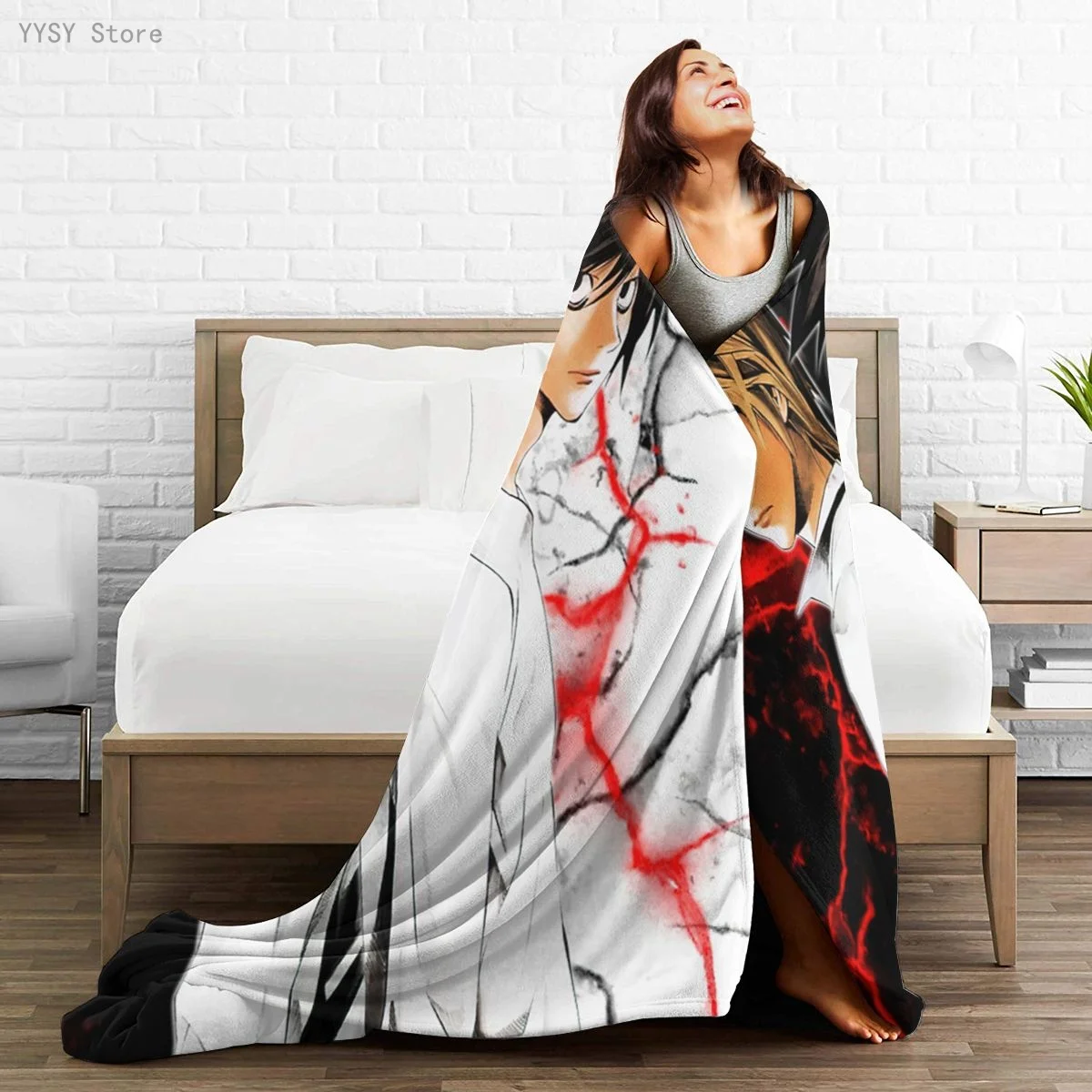 

Death Note (18) Anime printed Ultra-Soft Micro Fleece Blanket flannel throw Sherpa bedspread bedding sofa
