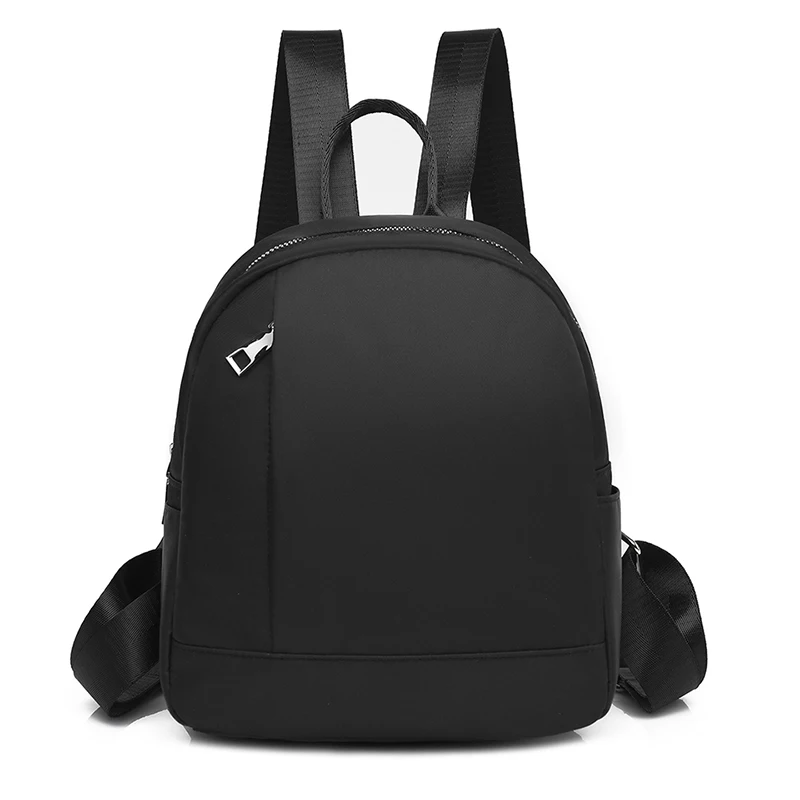 

Women Backpacks Girl Backpack Fashion Waterproof Nylon Summer Bags for Teenage Girls Bagpack Small Laptop Bags Daypacks Black