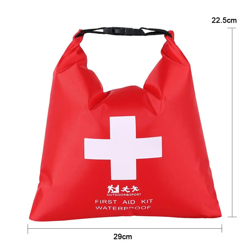

1.2L Outdoor River Trekking Rafting Adventure First Aid Supplies Storage Bag Portable Rubber Waterproof Dry Bag