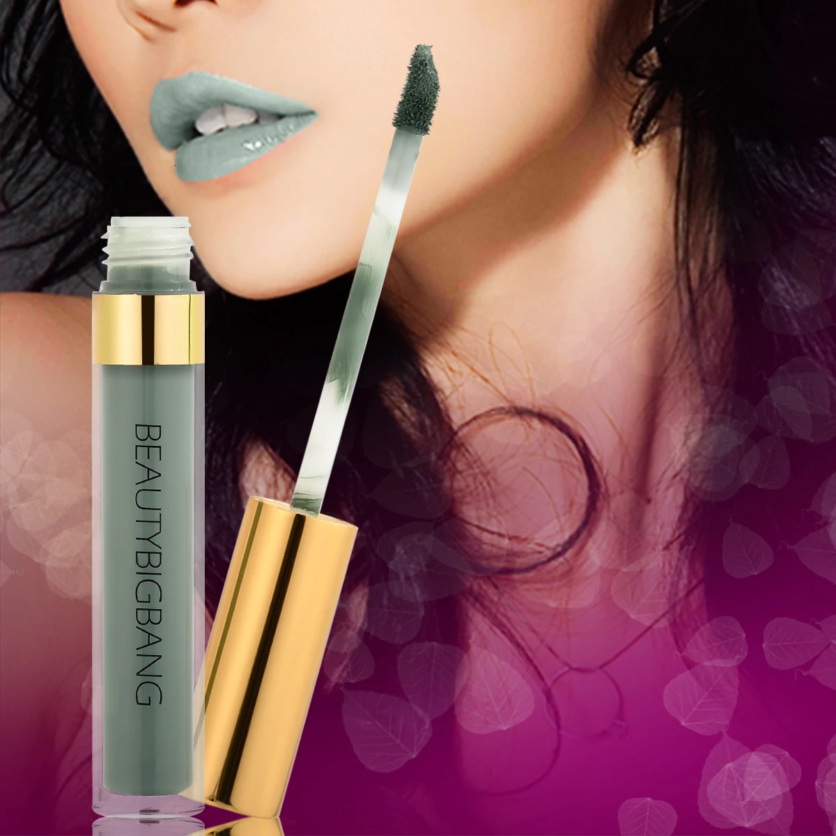 Beautybigbang сексуальный цветной Жидкий блеск для губ туба матовая губная помада