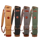 Tourbon винтажная сумка для гольфа, сумка-переноска для клуба, сумки по воскресеньям, флисовая подкладка, стильный вощеный холщовый водоотталкивающий чехол-карандаш 90 см