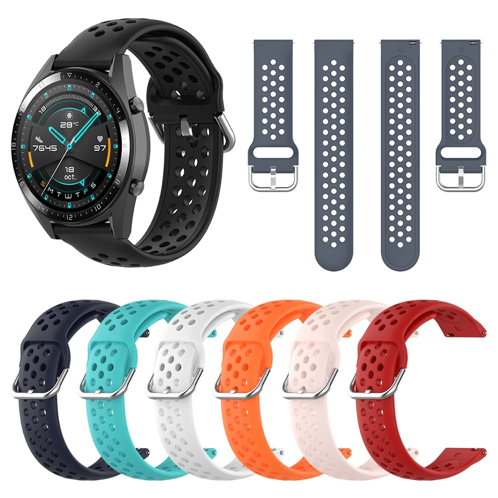 Ремешок для наручных часов HUAWEI WATCH GT 2 46 мм 42 браслет смарт 22 20 мм|Ремешки часов| |