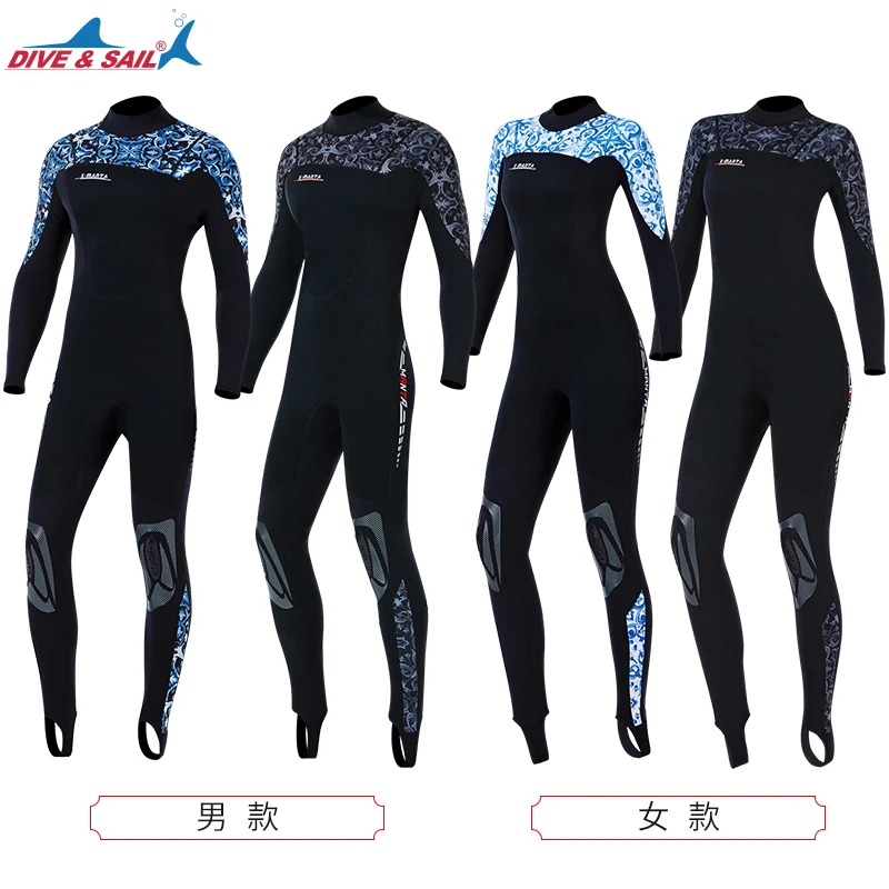 

Full Wetsuits 1.5mm Neoprene Wetsuit, Back Zip Long Sleeve for Diving Surfing Snorkeling-One Piece Wet Suit for Men Women