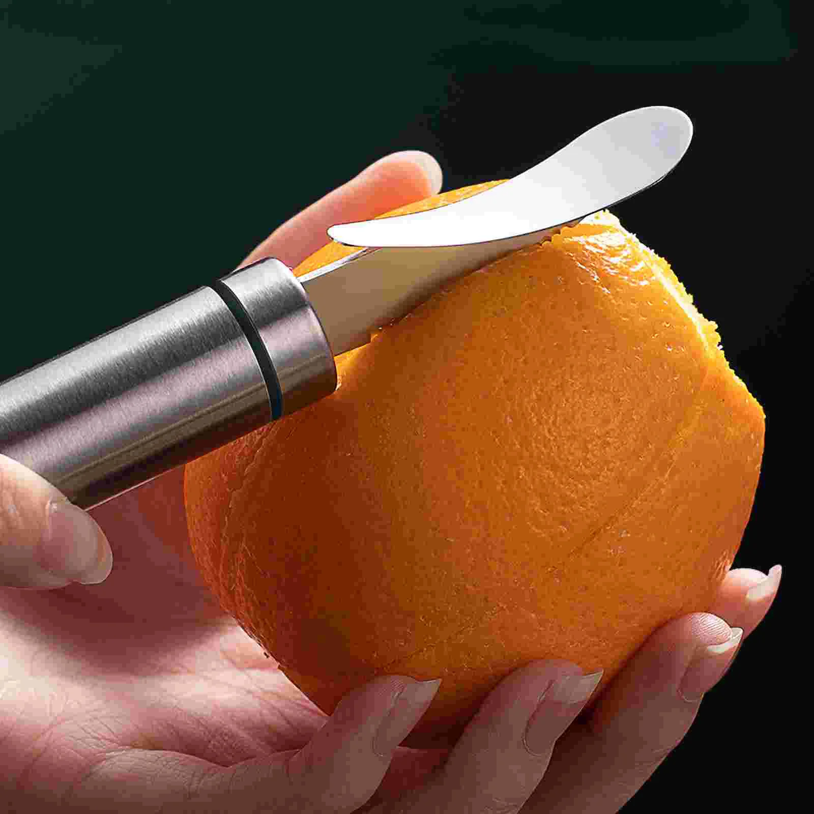 

1 Pc Convenient Citrus Cutter Tangerine Peeler Rust-proof Orange Cutter