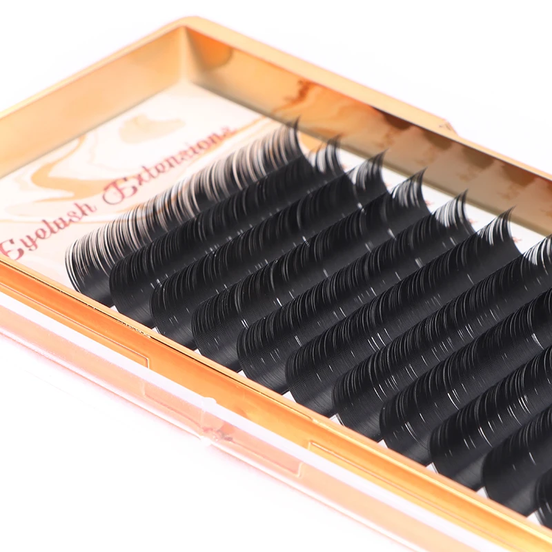 Индивидуальные синтетические ресницы для наращивания поддельные норковые
