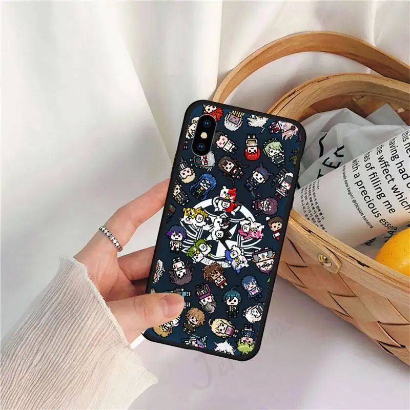 

Danganronpa V3 anime manga high quality Phone Case coque for iPhone 11 12 pro XS MAX 8 7 6 6S Plus X 5S SE 2020 XR