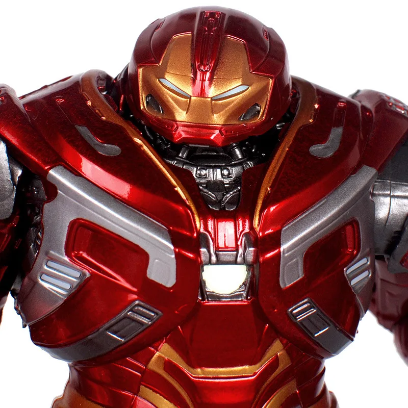 Фигурка героя из мультфильма Железный человек светящаяся Халк Мстители модель