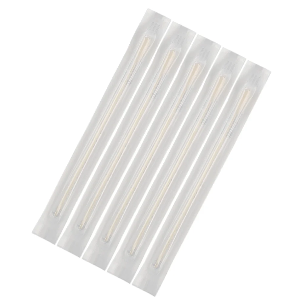 

5pcs Disposable Oral Swabs Apply Medicine Disposable Mouth Sampling Swabs for