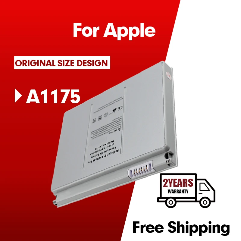 Аккумулятор для ноутбука Apple MacBook Pro 15 A1150 A1260 A1175 MA348 */A MA348G/A MA348J/A MA463 10 8 В 5200 мАч |