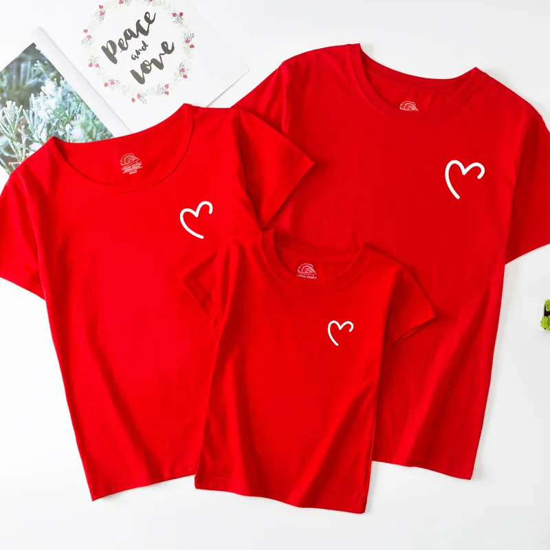 Семейная Одинаковая одежда TUONXYE наряды для матери дочери сына женская футболка с