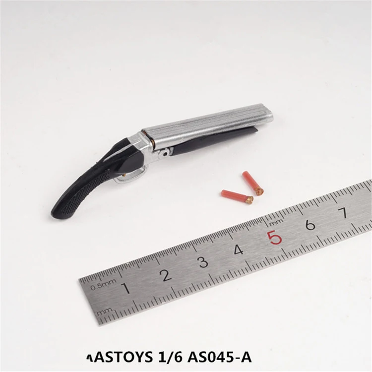 AS045 1/6 весы рисунок сцены аксессуары револьвер пистолет распылитель Пластик