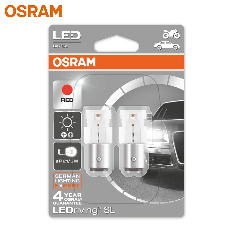 OSRAM Стандартный светодиодный красный автомобильный указатель поворота
